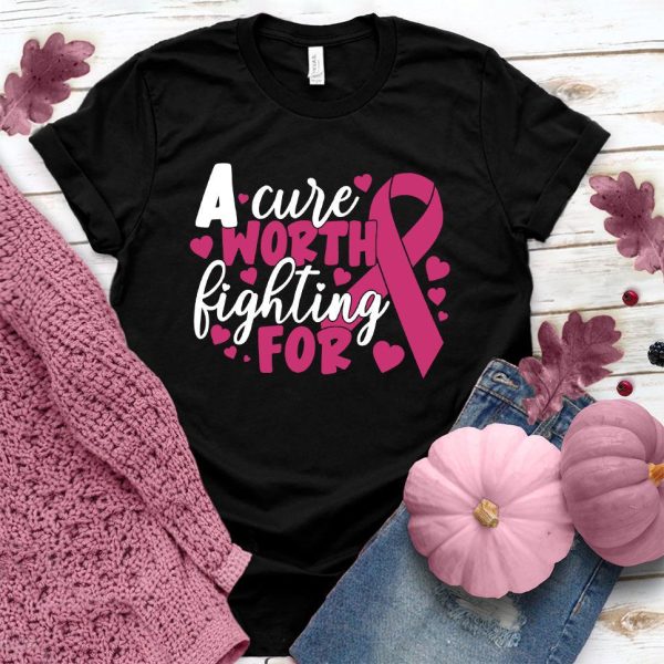 A Cure Worth Fighting For Colored Edition T-Shirt_9699