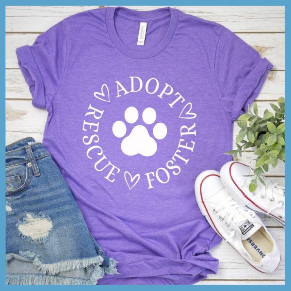 Adopt Rescue Foster T-Shirt_8973