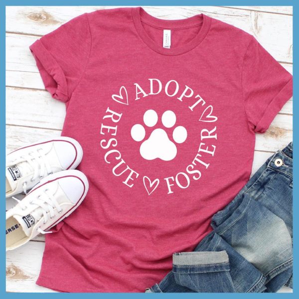 Adopt Rescue Foster T-Shirt_8973